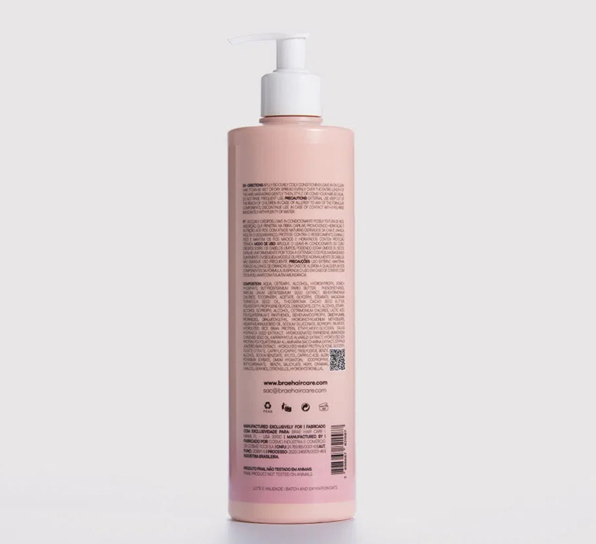 Brae - Go Curly Crespos Leave-in 500ml: Define & Hydrate