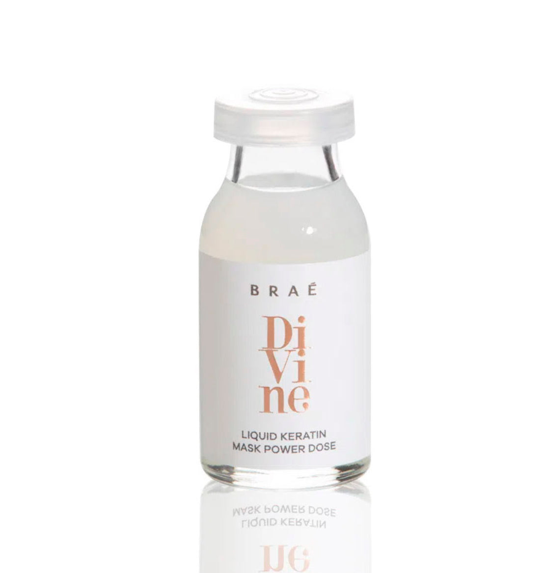 BRAÉ DIVINE POWER HOME CARE DOSE TREATMENT AMPOULE RESTORING HAIR FIBER ANTIFRIZZ 13ML