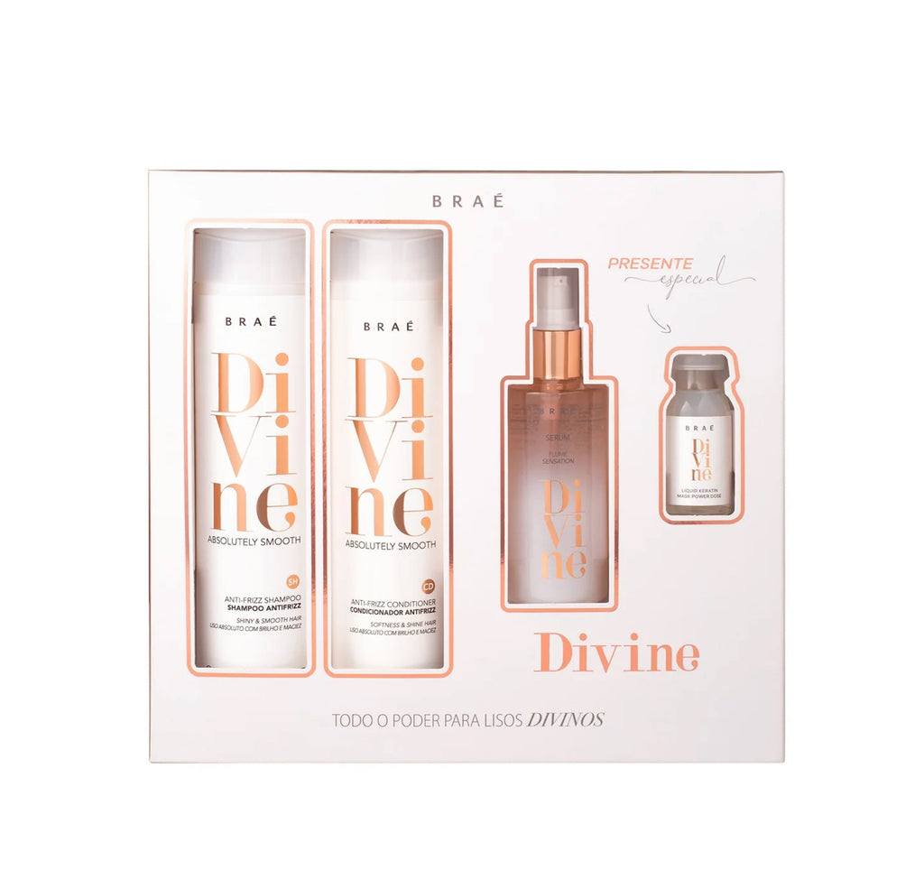 Braé Kit Divine 4-in-1: Anti-Frizz, Nourishing Haircare